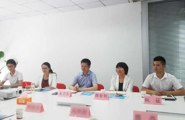 甘肅玉門市副市長(zhǎng)帶隊(duì)考察東方龍商務(wù)平臺(tái)，交流委托招商引資戰(zhàn)略合作