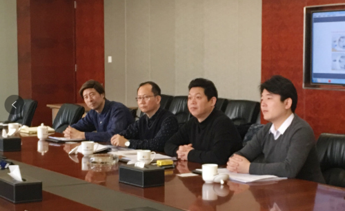 陪同政府園區赴大健康檢測治療投資選址項目方對接考察，項目市場潛力較大