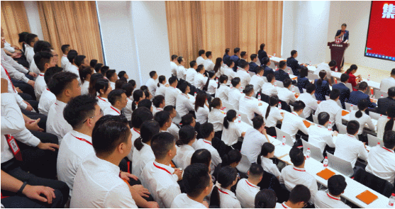 三地齊亮相，拼干勁，創戰績！集團成功舉行9月份委托招商引資經營服務分析暨“大干100天”動員誓師大會